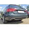 Audi A4 B8 (08-12) aizmugurējā bampera difuzors, S-line look